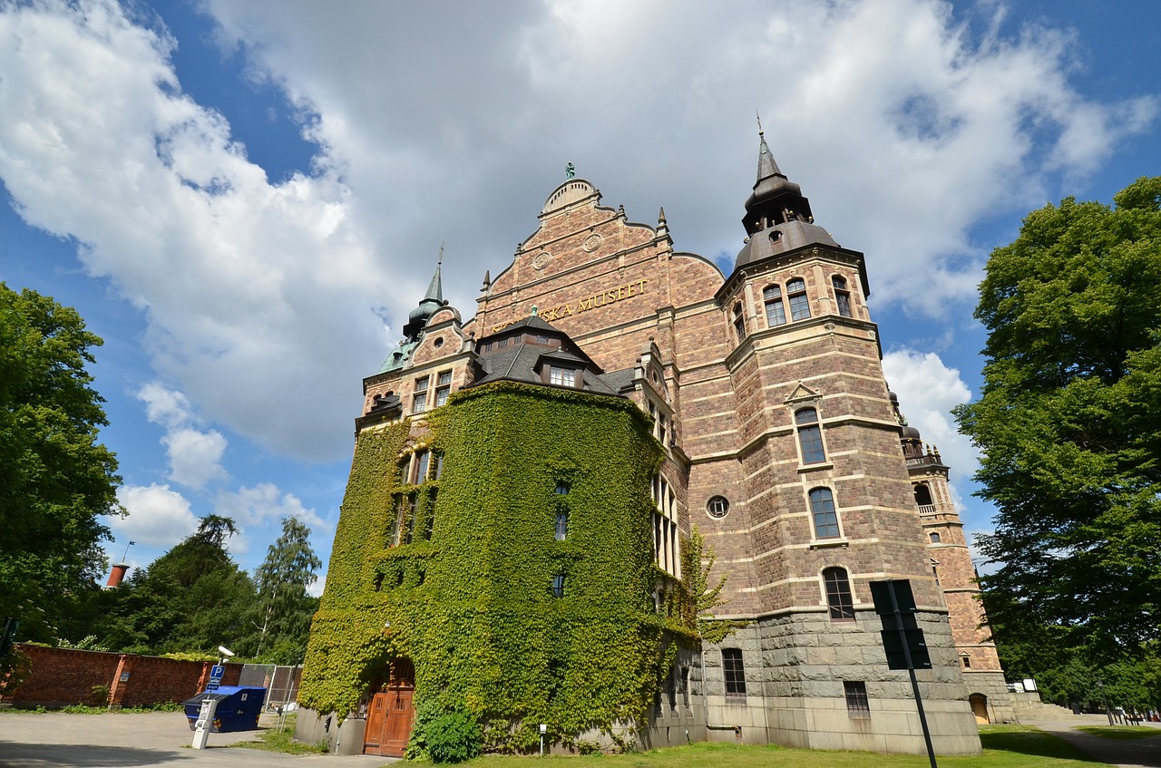 nordic museum building stockholm free photo