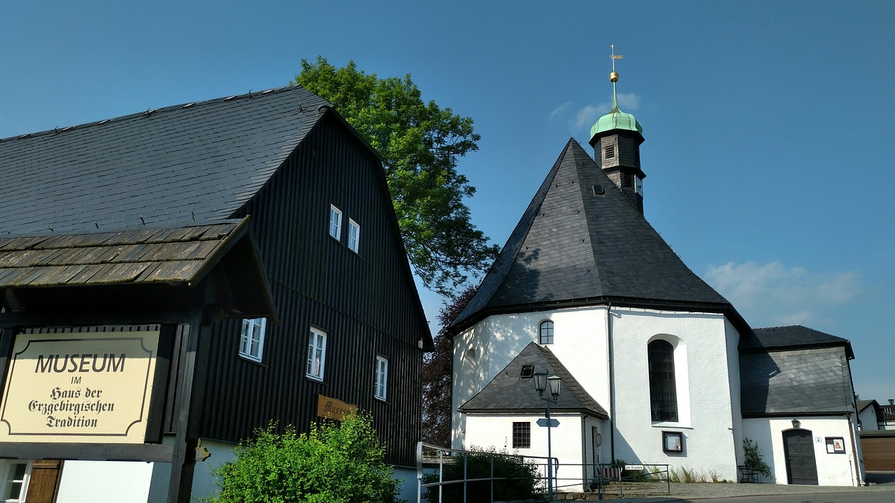 museum of local history  church  german neudorf free photo