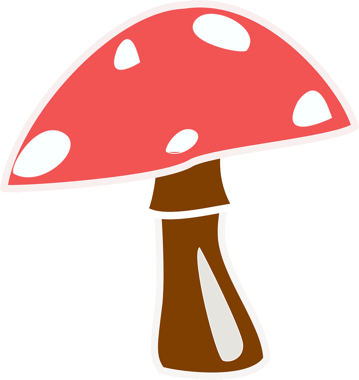 mushroom toadstool red free photo