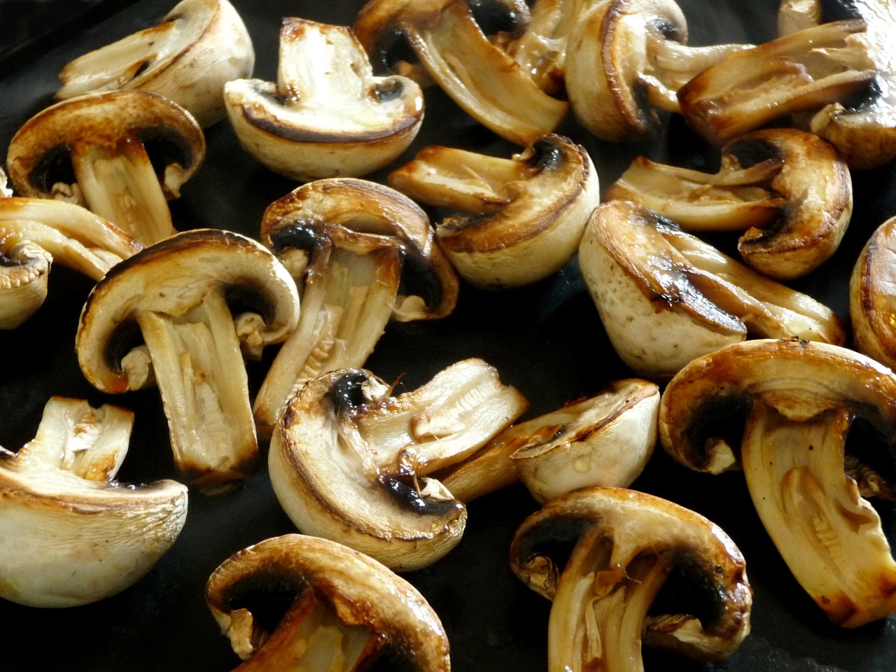 mushrooms vegetables food free photo