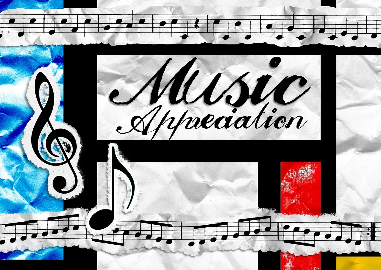 music appreciation poster free photo