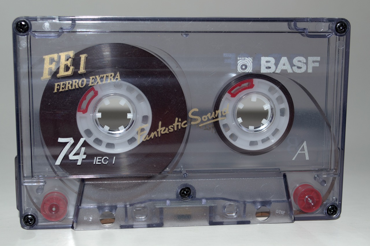 music cassette compact cassette free photo