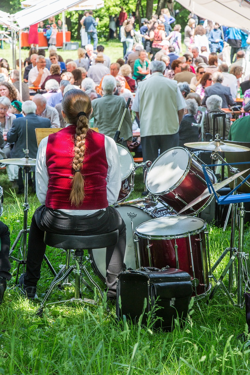 music drums orchestra free photo