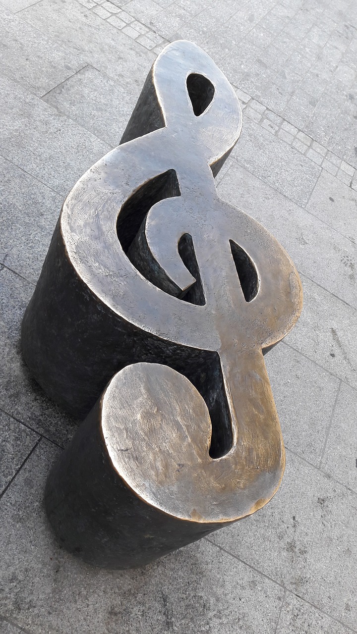 music sculpture music theme free photo