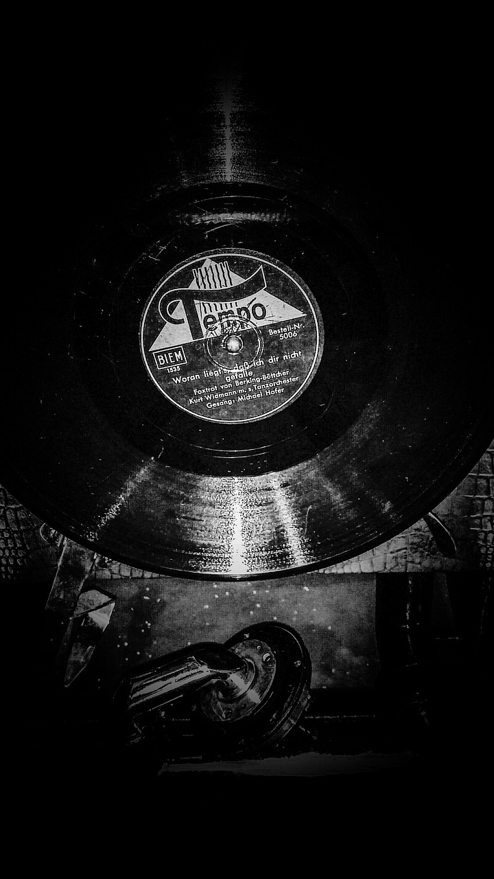 music record records free photo