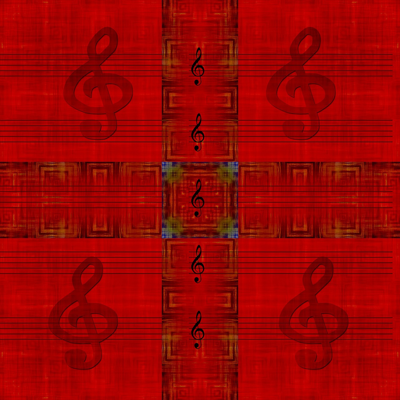 music clef background free photo