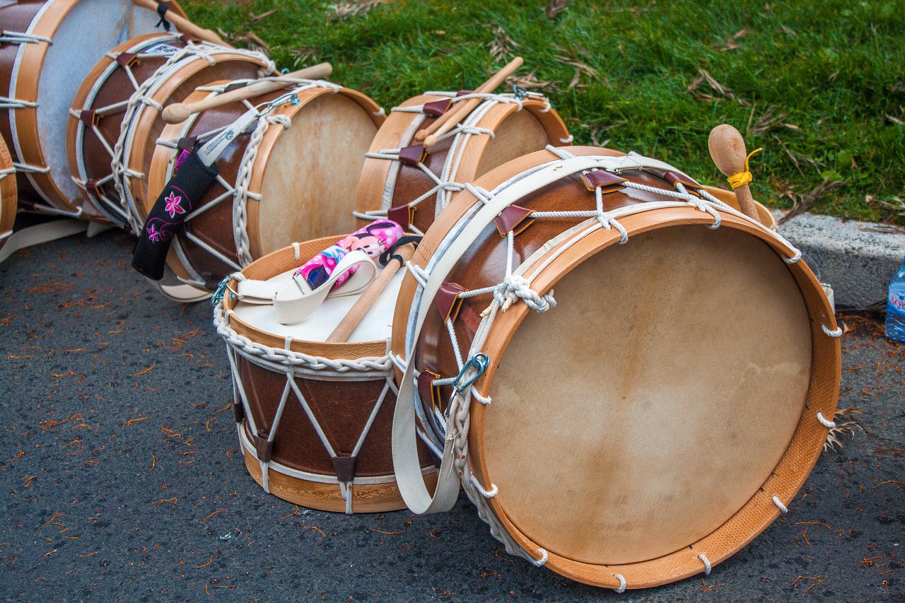 music drums brown free photo