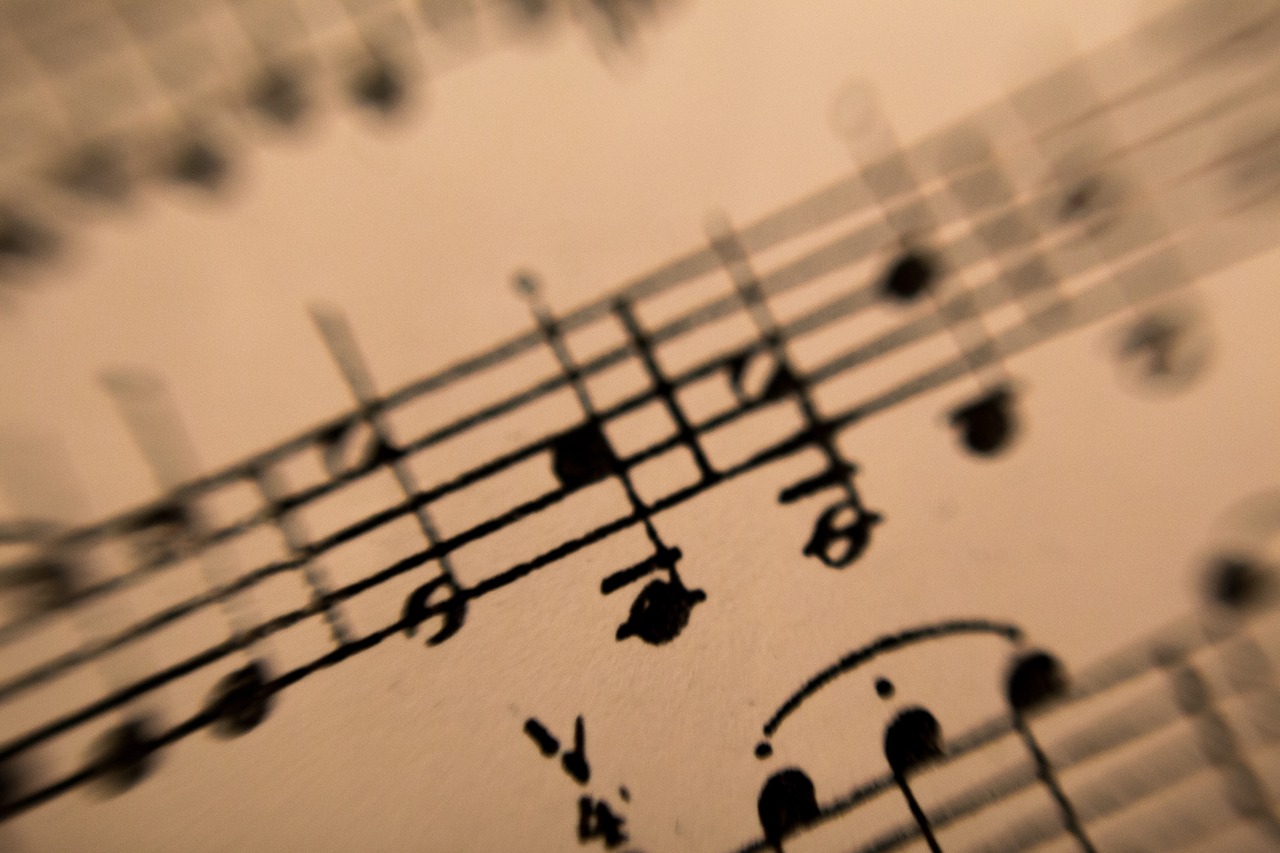 music sheet note free photo