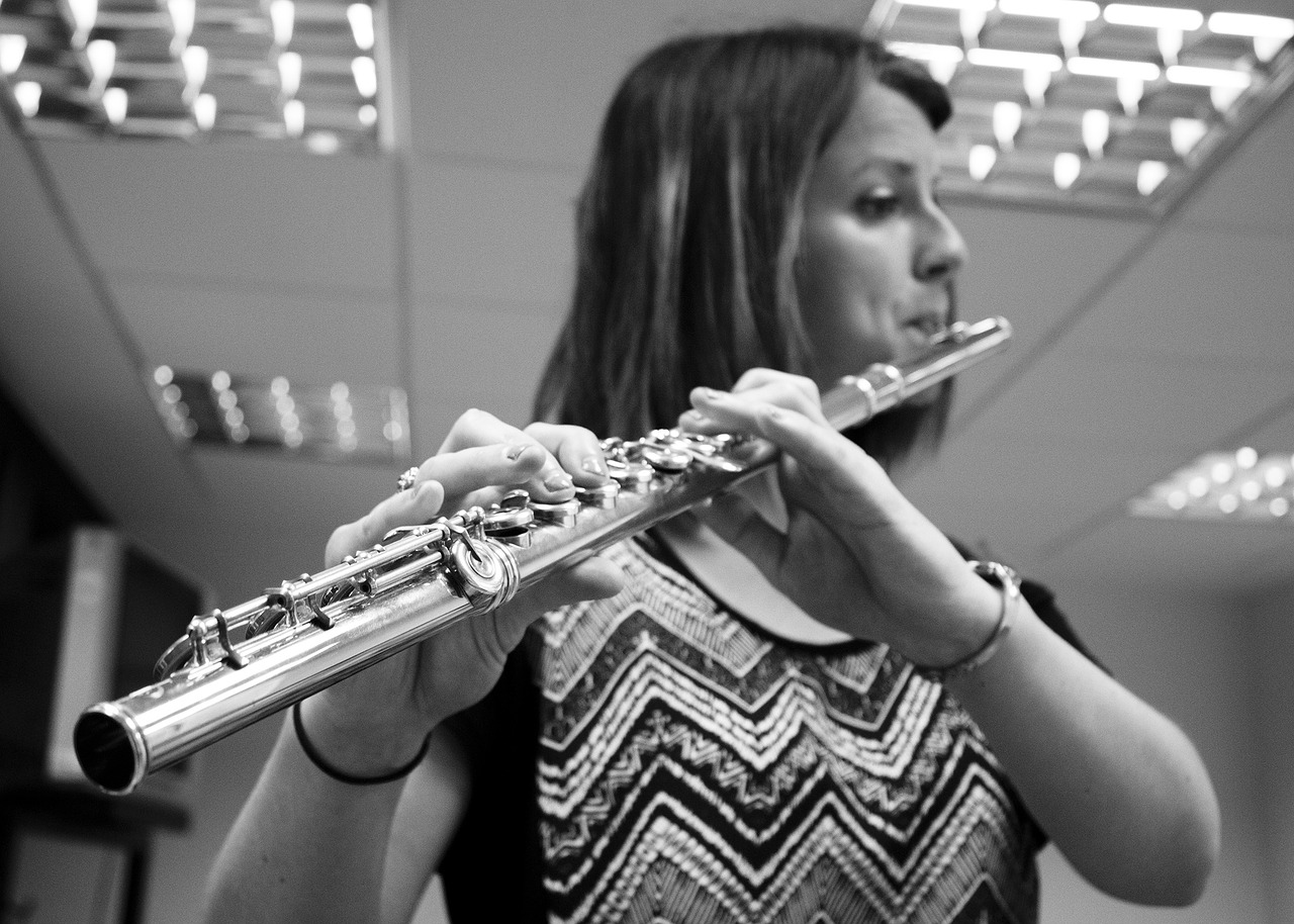 music musician flute free photo