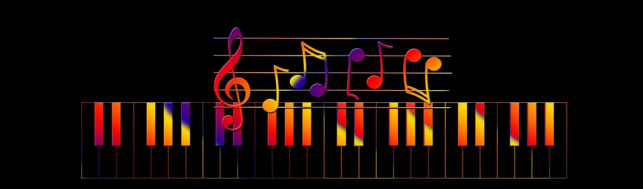 music colorful color free photo
