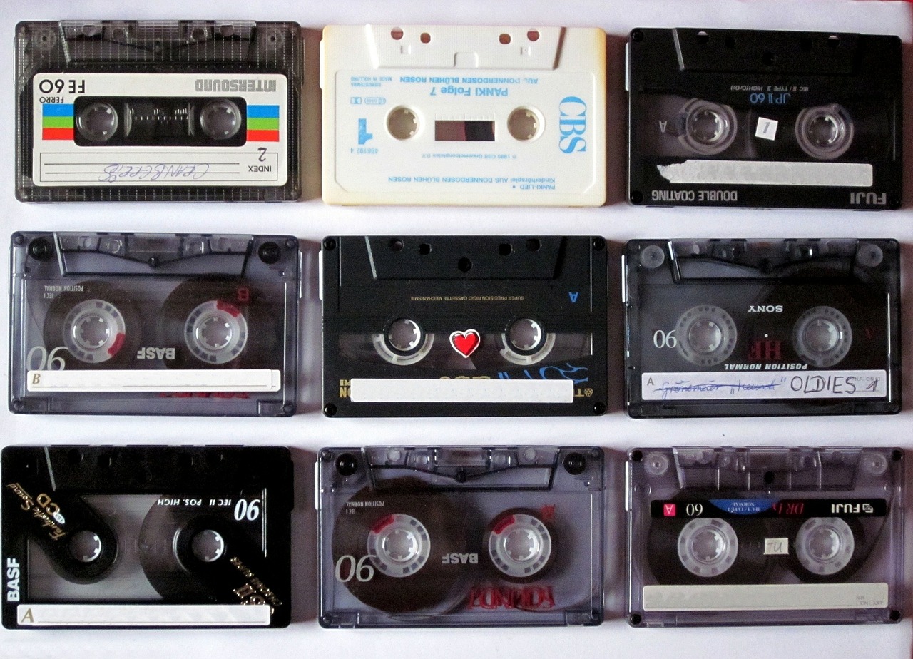music cassette cassette mc free photo