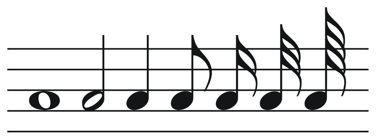 music notes png music free photo