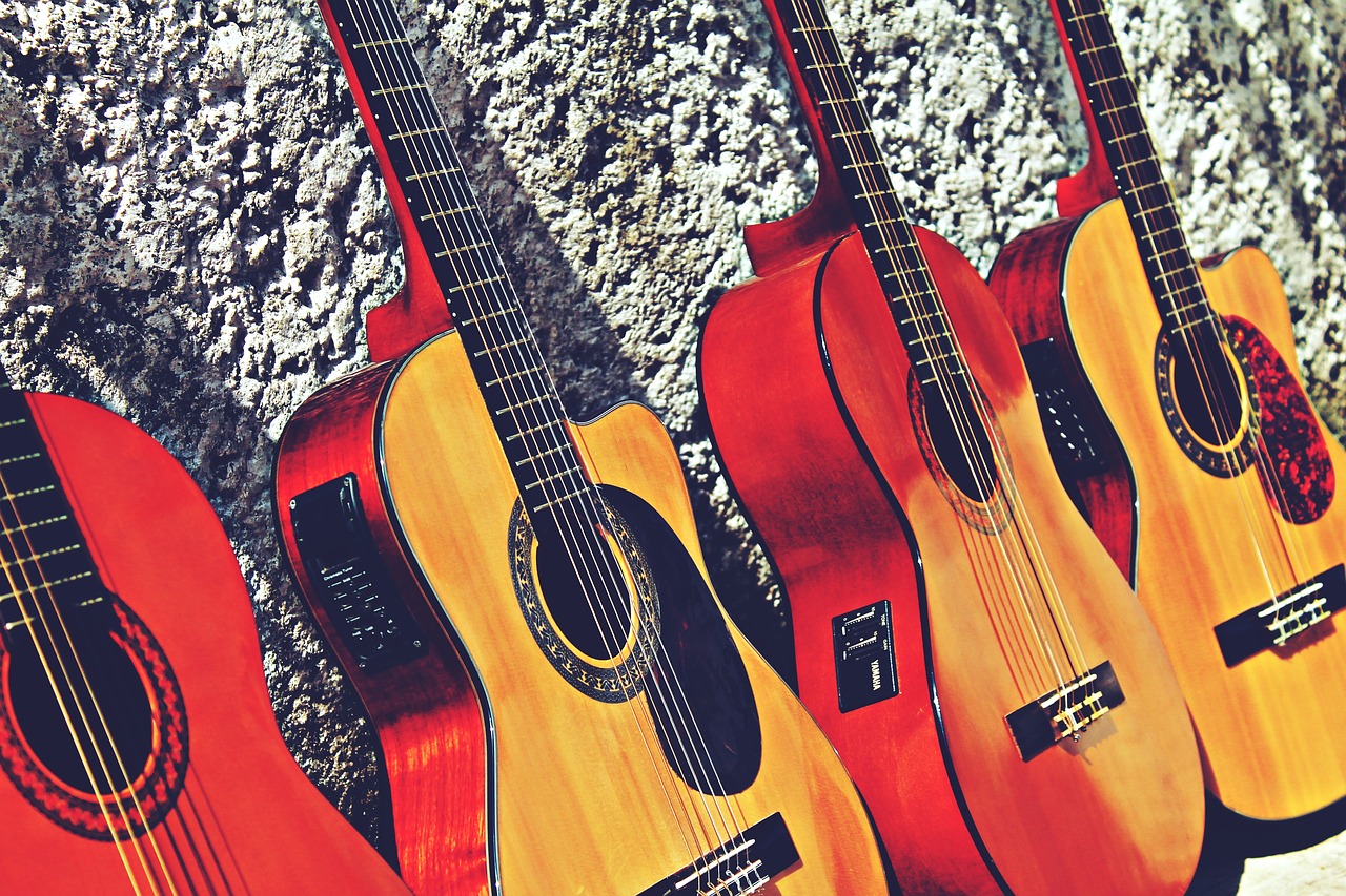 musical instruments guitars yamaha free photo