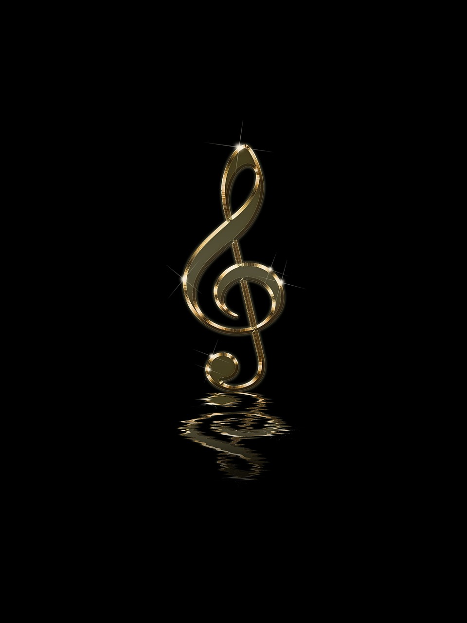 musical note clef background free photo