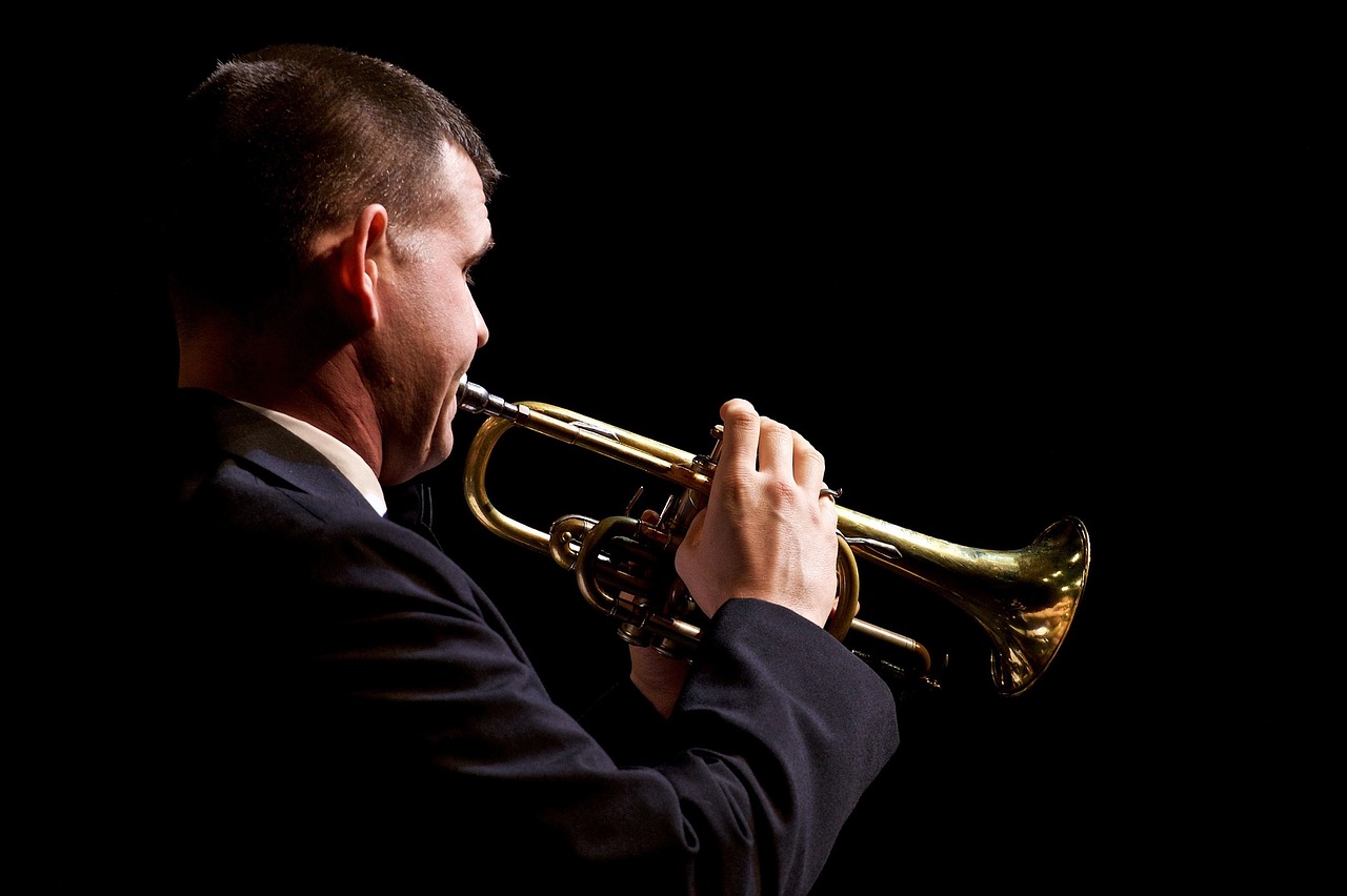 musician performance trumpet free photo