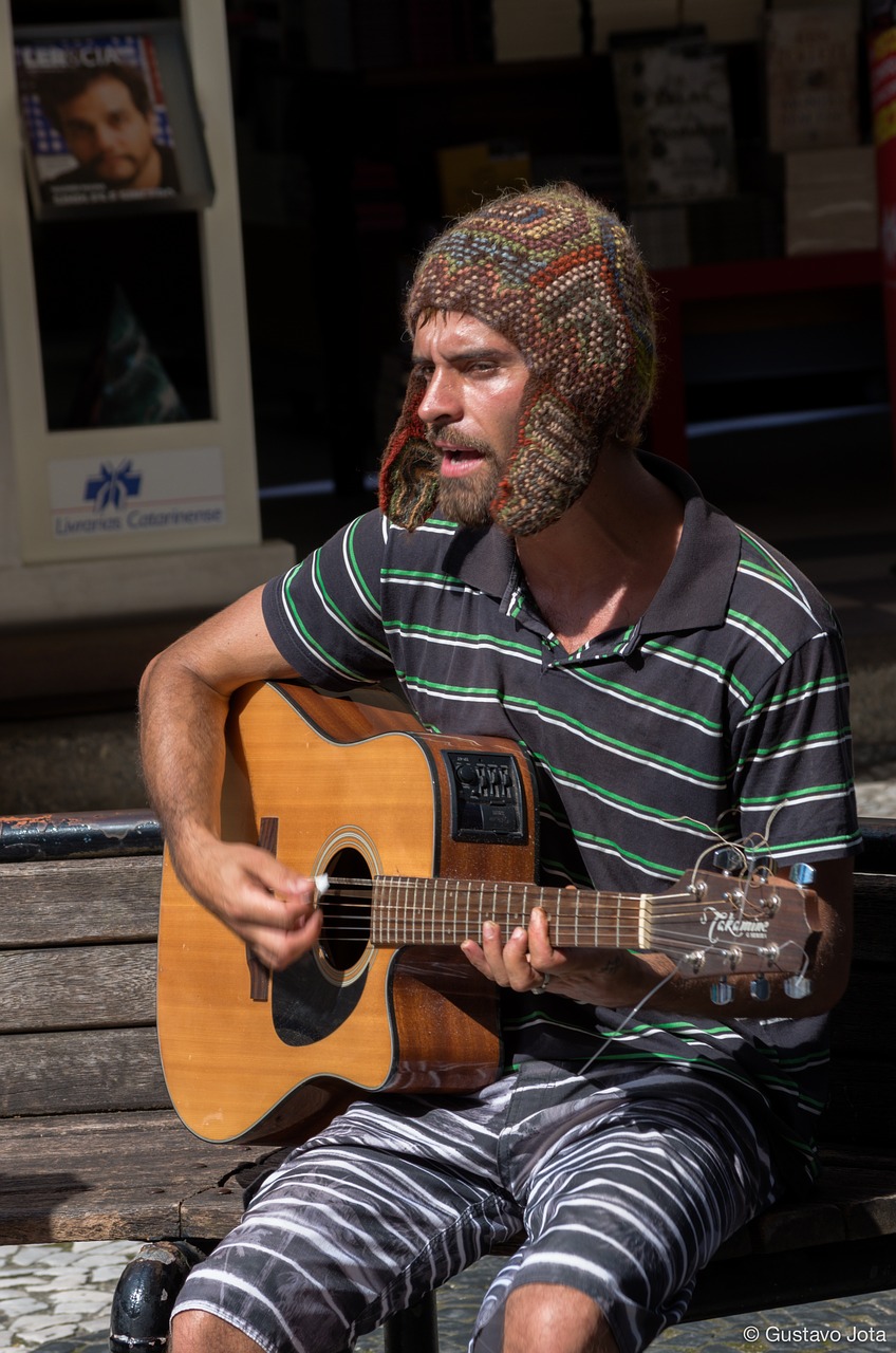 musician street music free photo