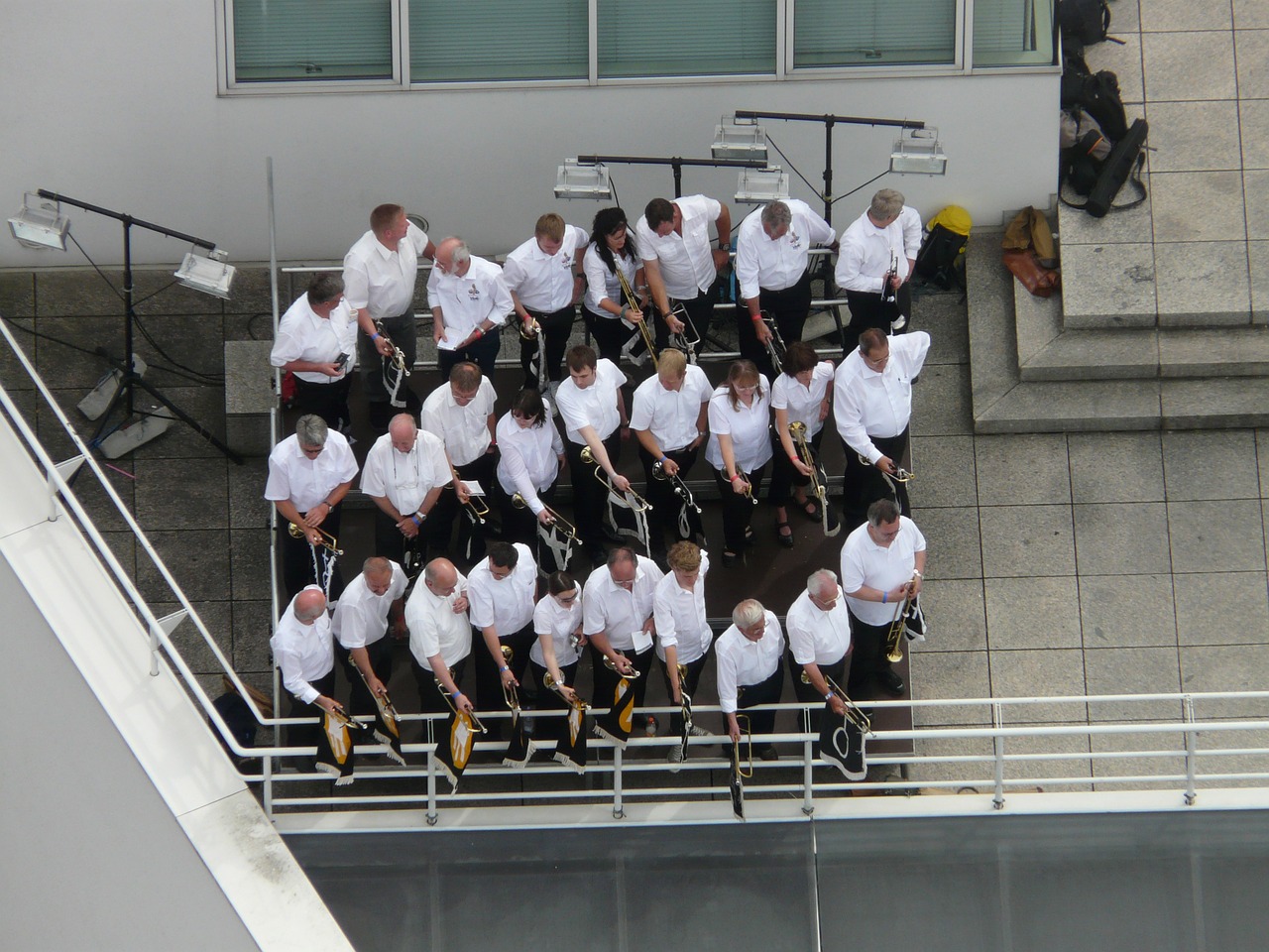 musician ensemble trumpet player free photo
