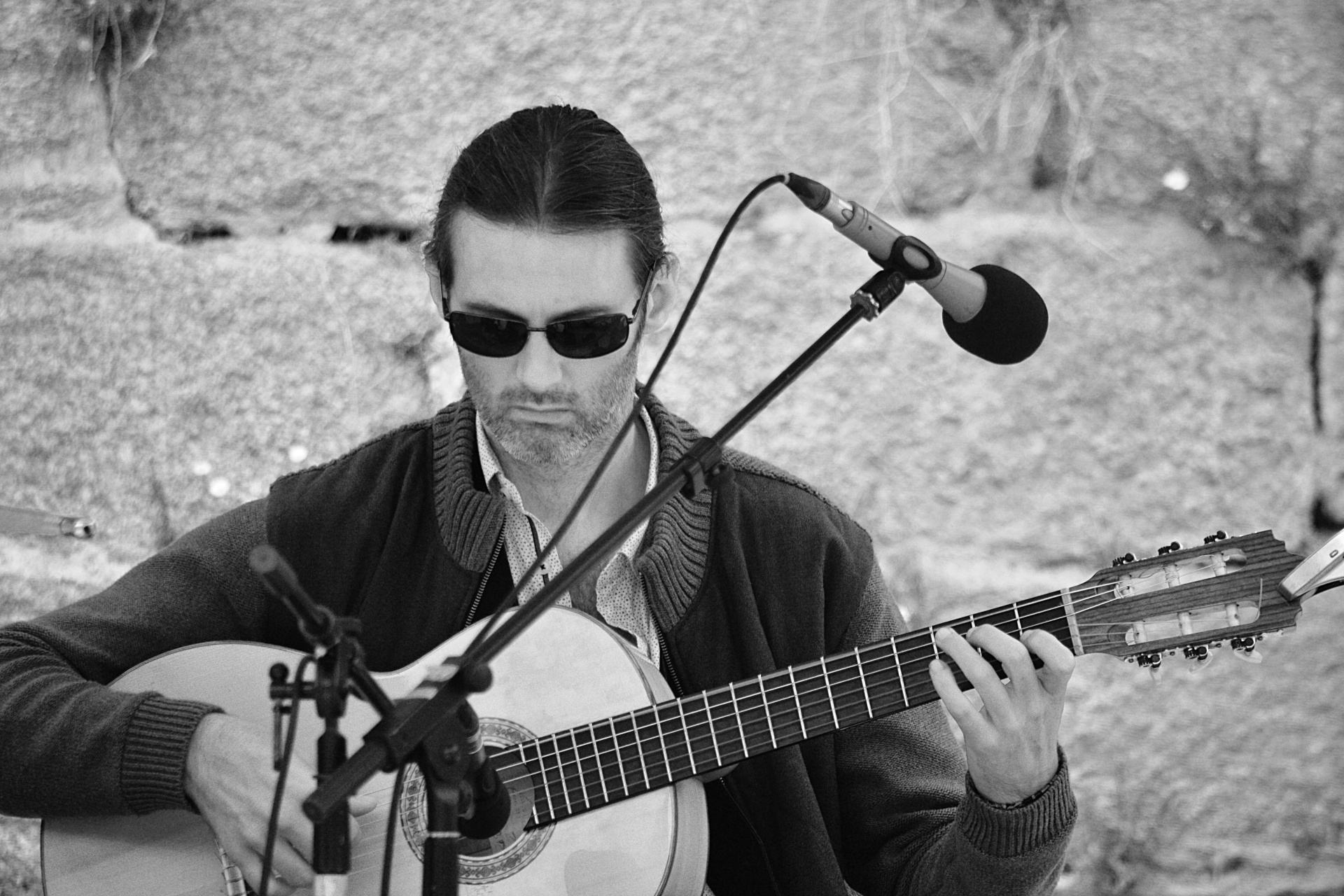 man guitarist musician free photo