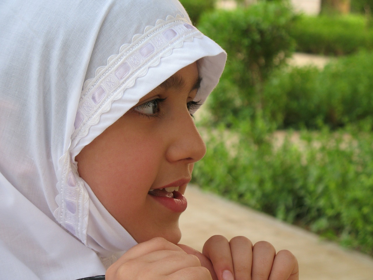 muslim girl muslim pray free photo
