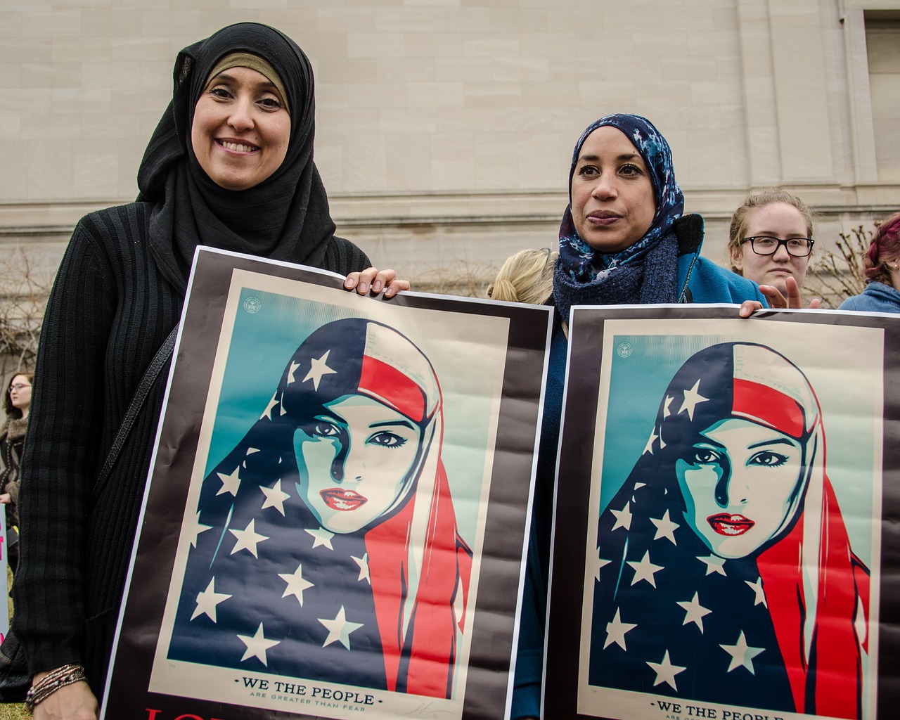 muslims immigrants america free photo