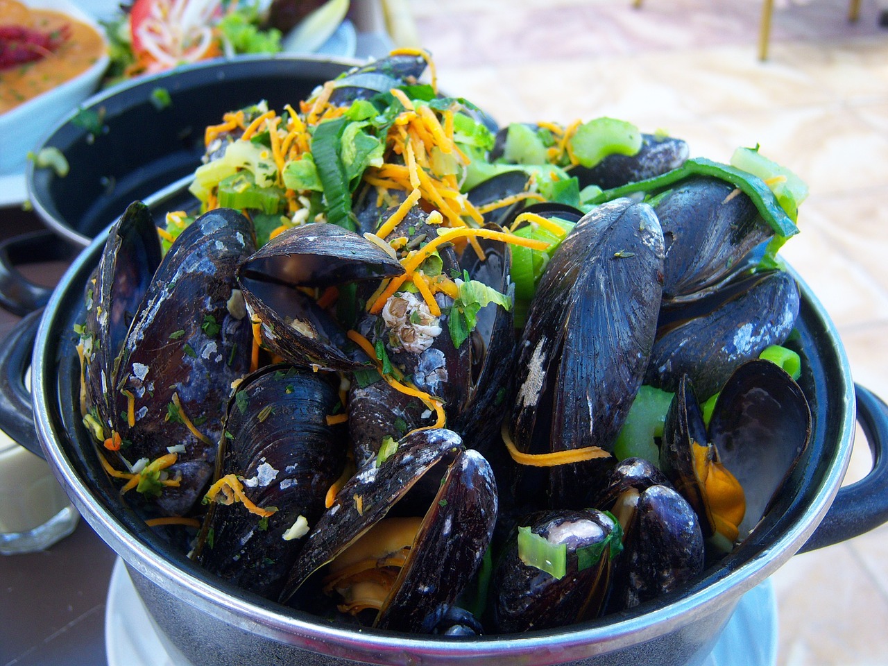 mussels flat kitchen free photo