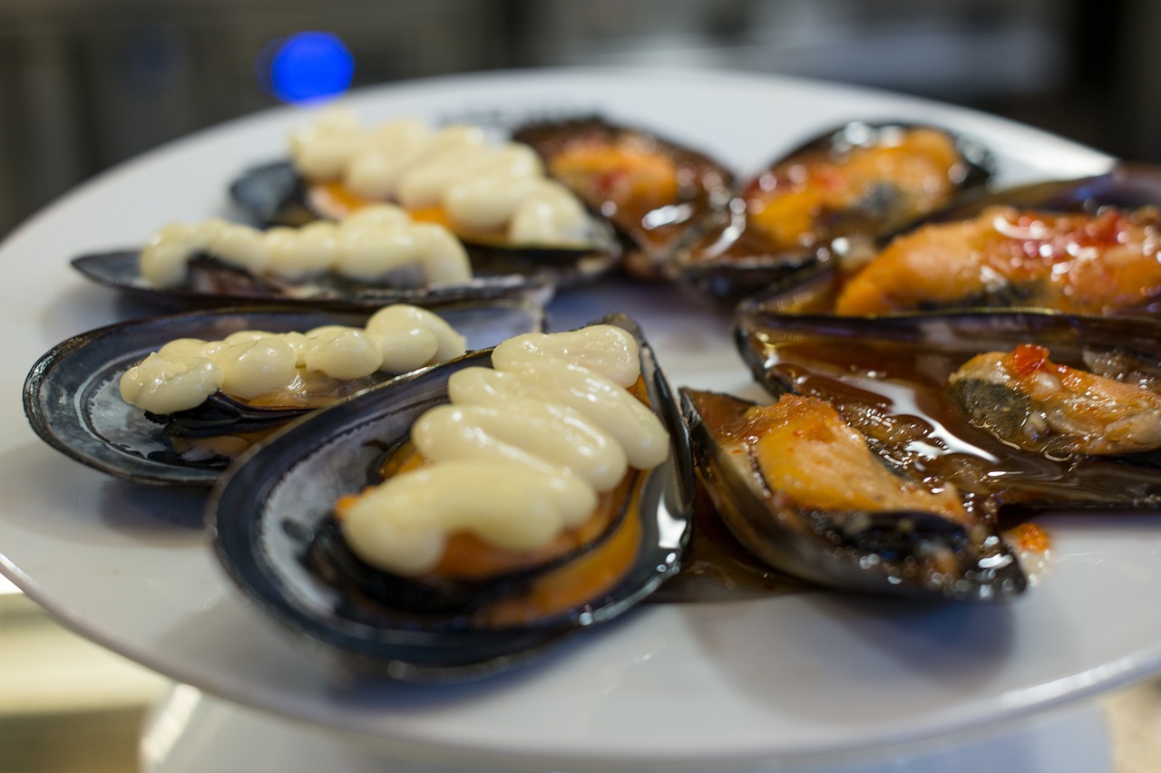 mussels seafood mediterranean cuisine free photo