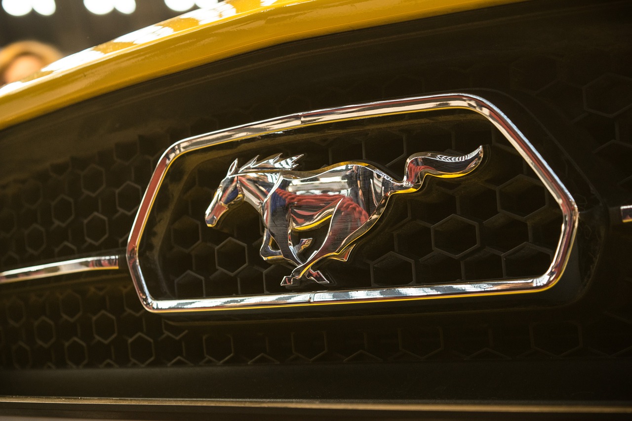 mustang logo horse free photo