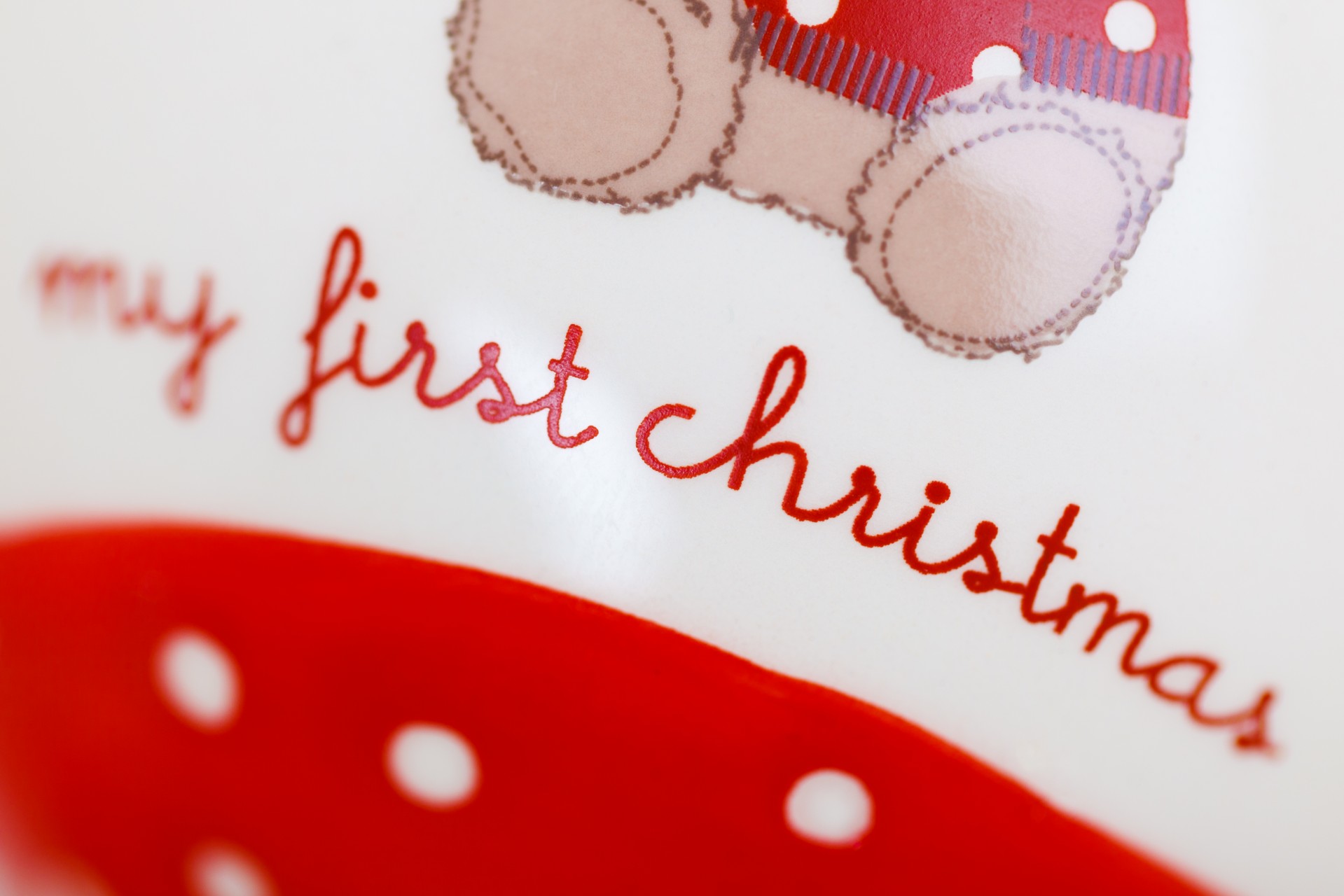 christmas first baby free photo