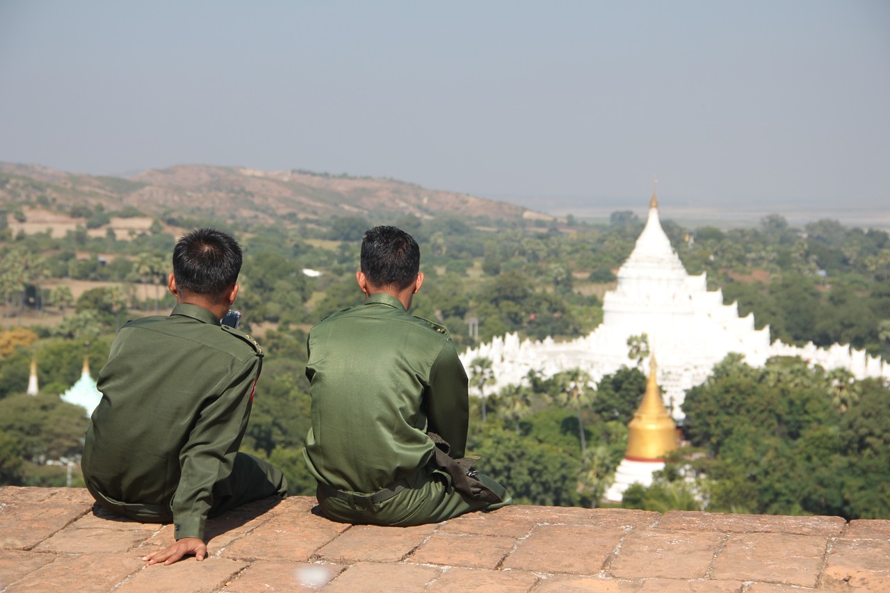 myanmar military temple free photo