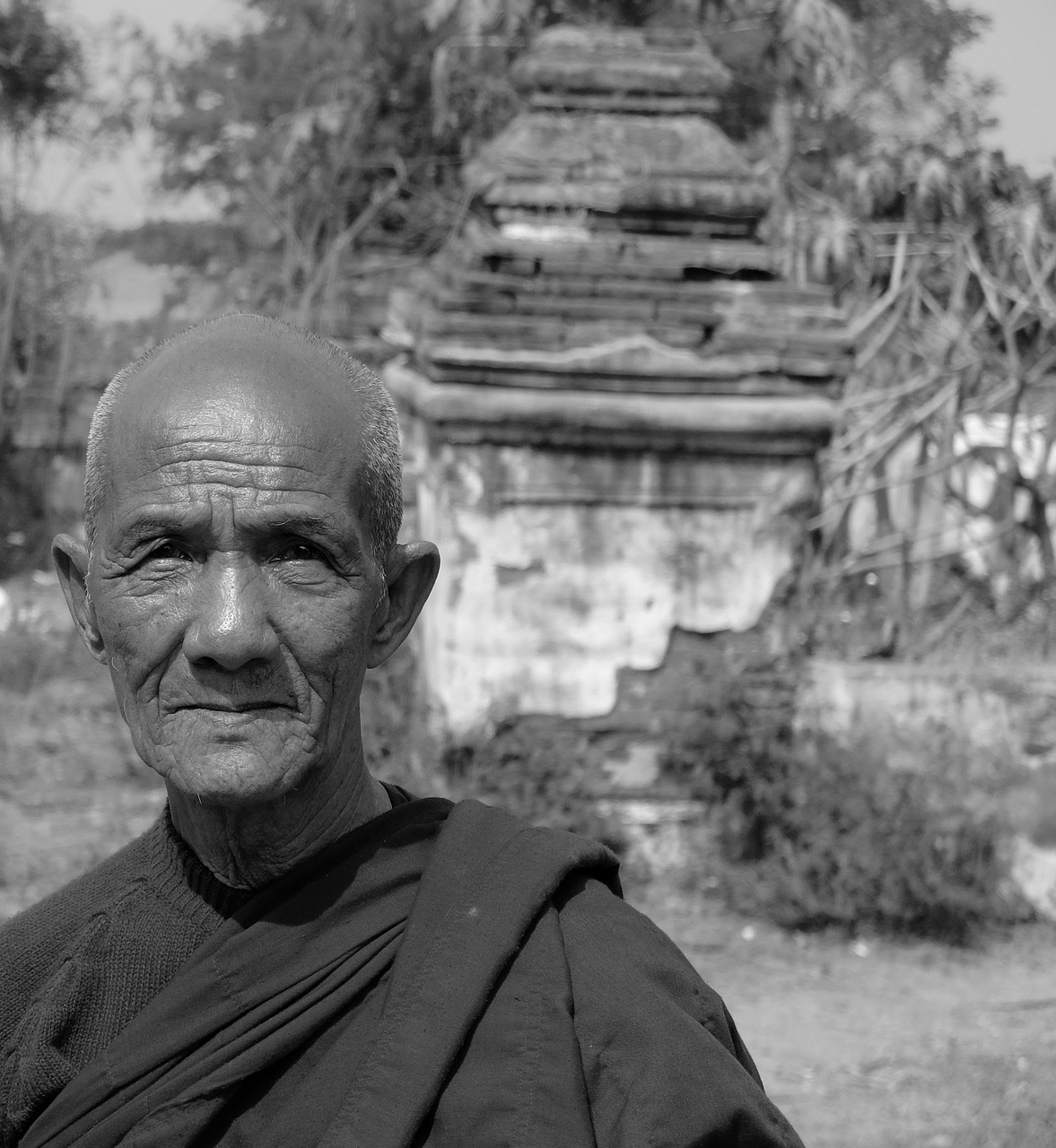 myanmar buddhism asia free photo