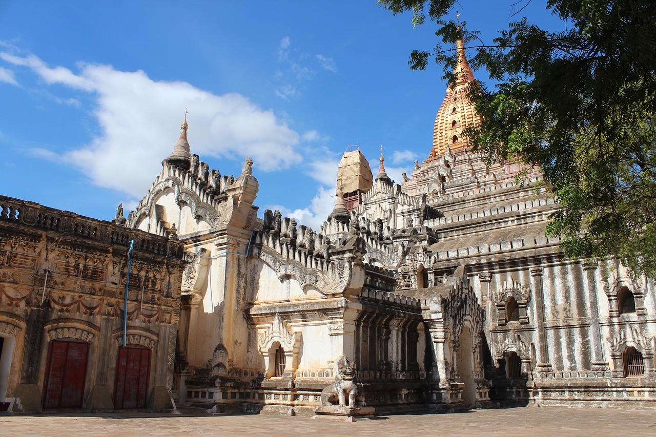 myanmar burma temple free photo