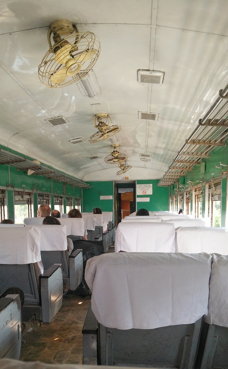 myanmar train first free photo