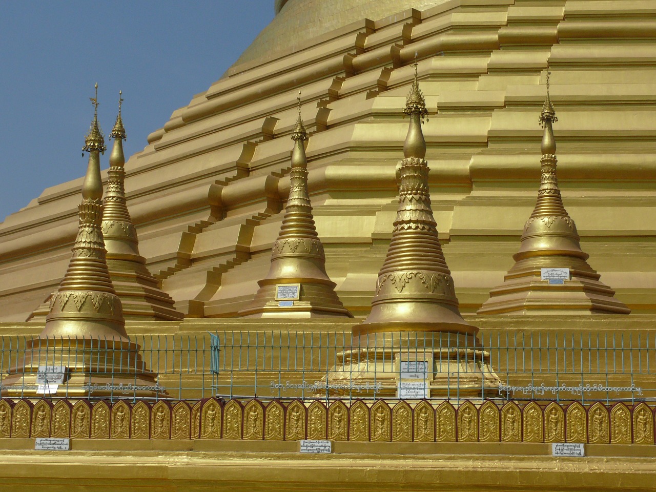myanmar pagoda gold free photo