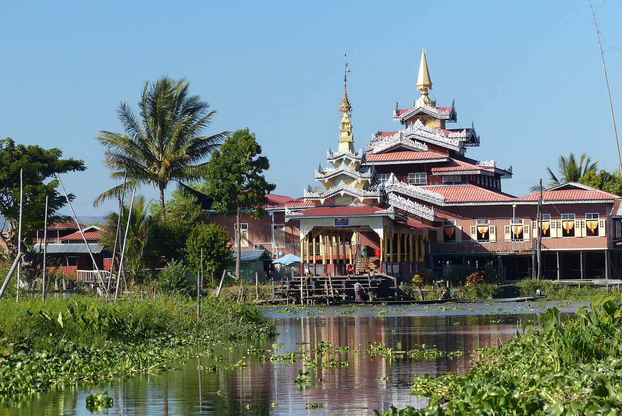 myanmar  inle lake  temple free photo