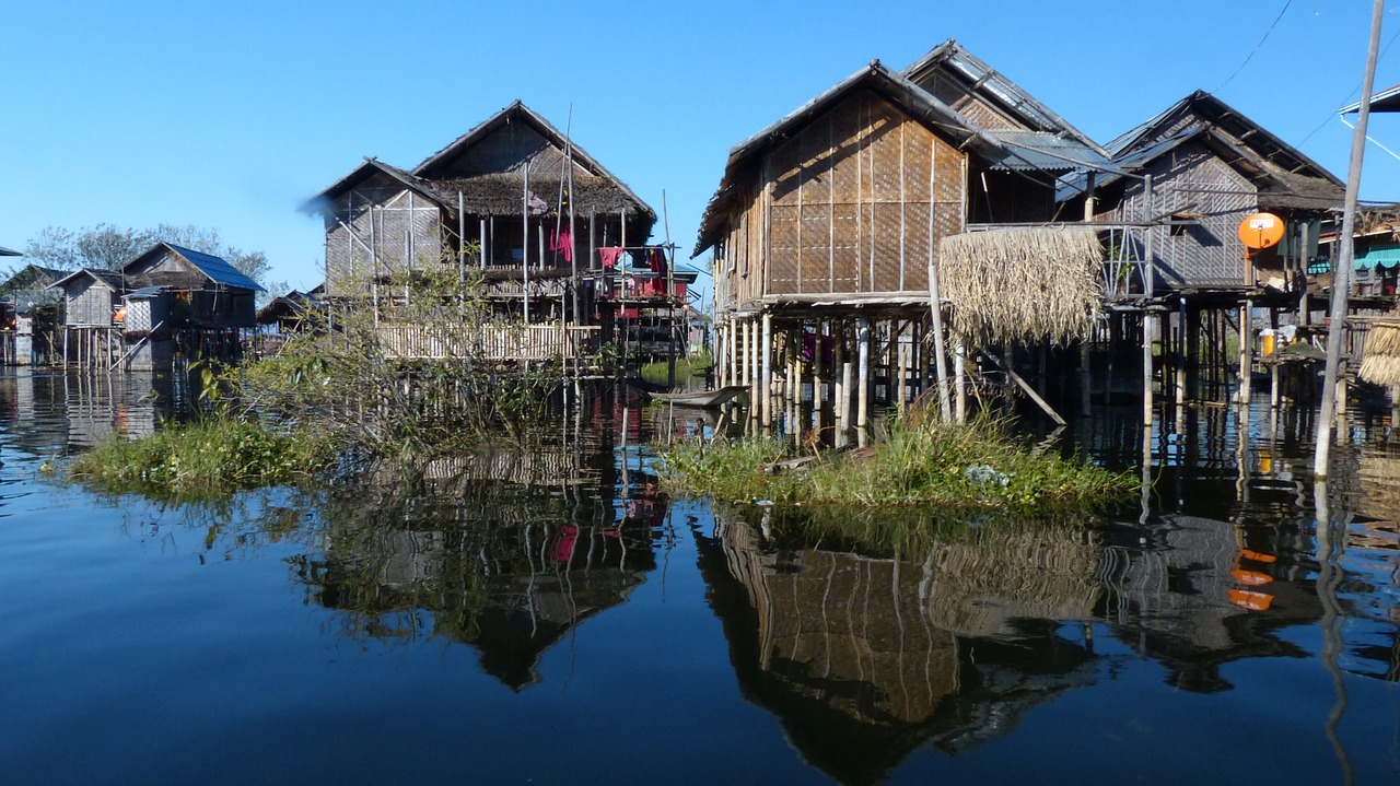 myanmar  inle  lake free photo