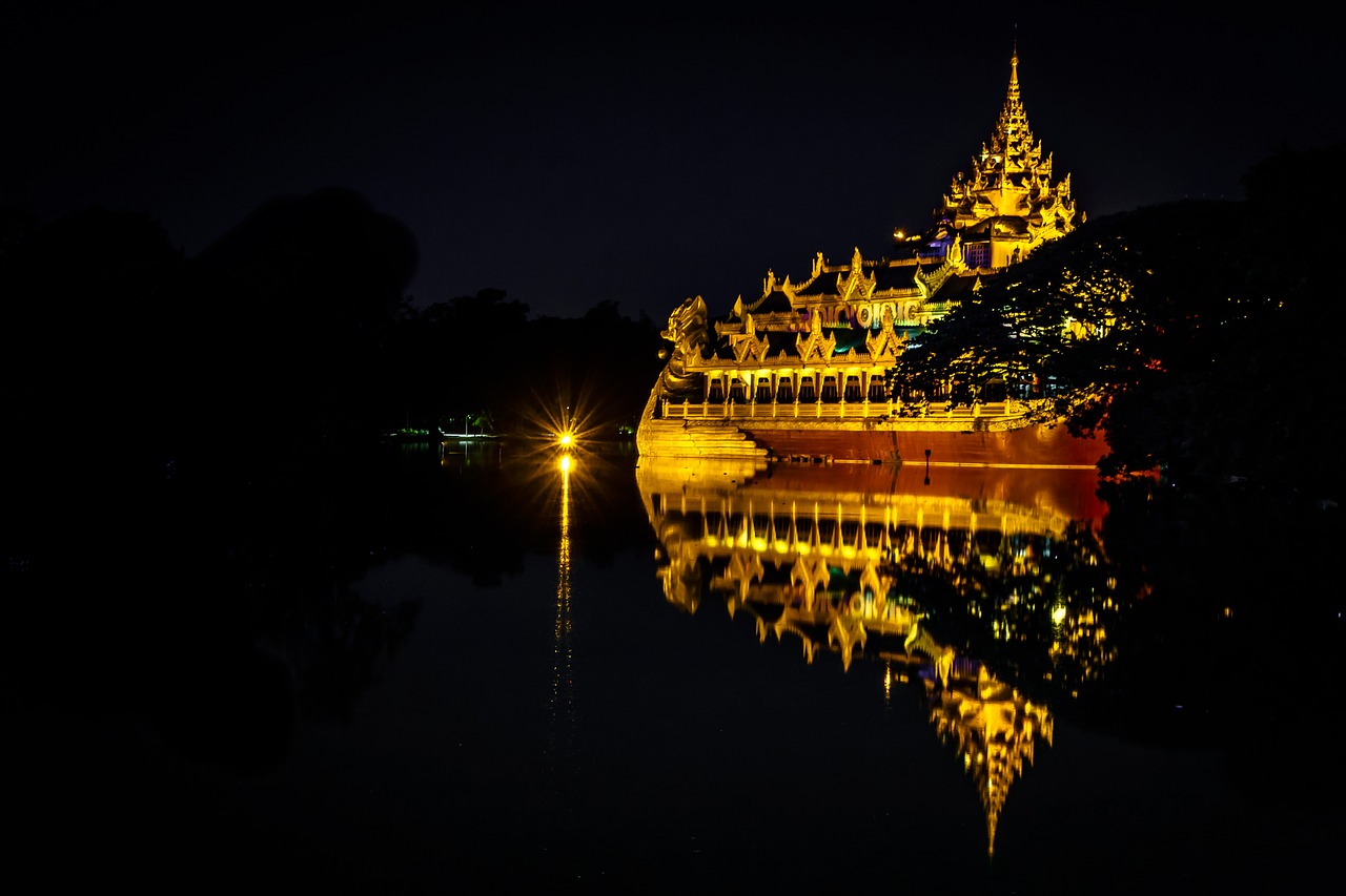 myanmar  yangon  downtown free photo