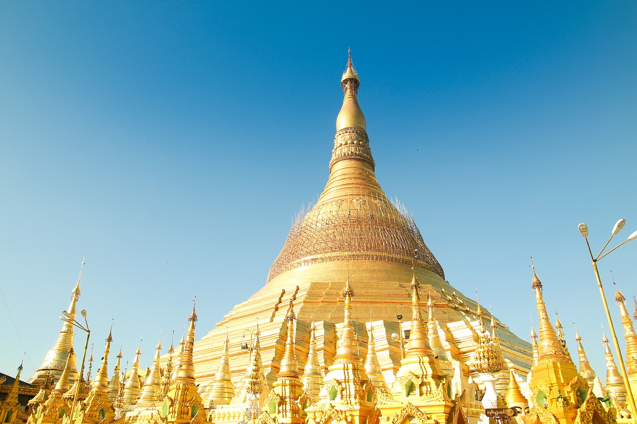 myanmar  yangon  pagoda free photo