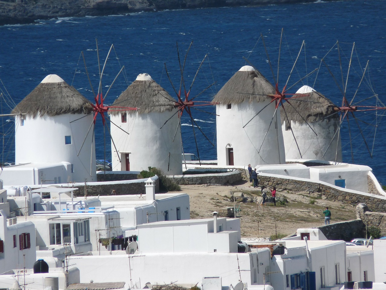 mykonos greece island free photo