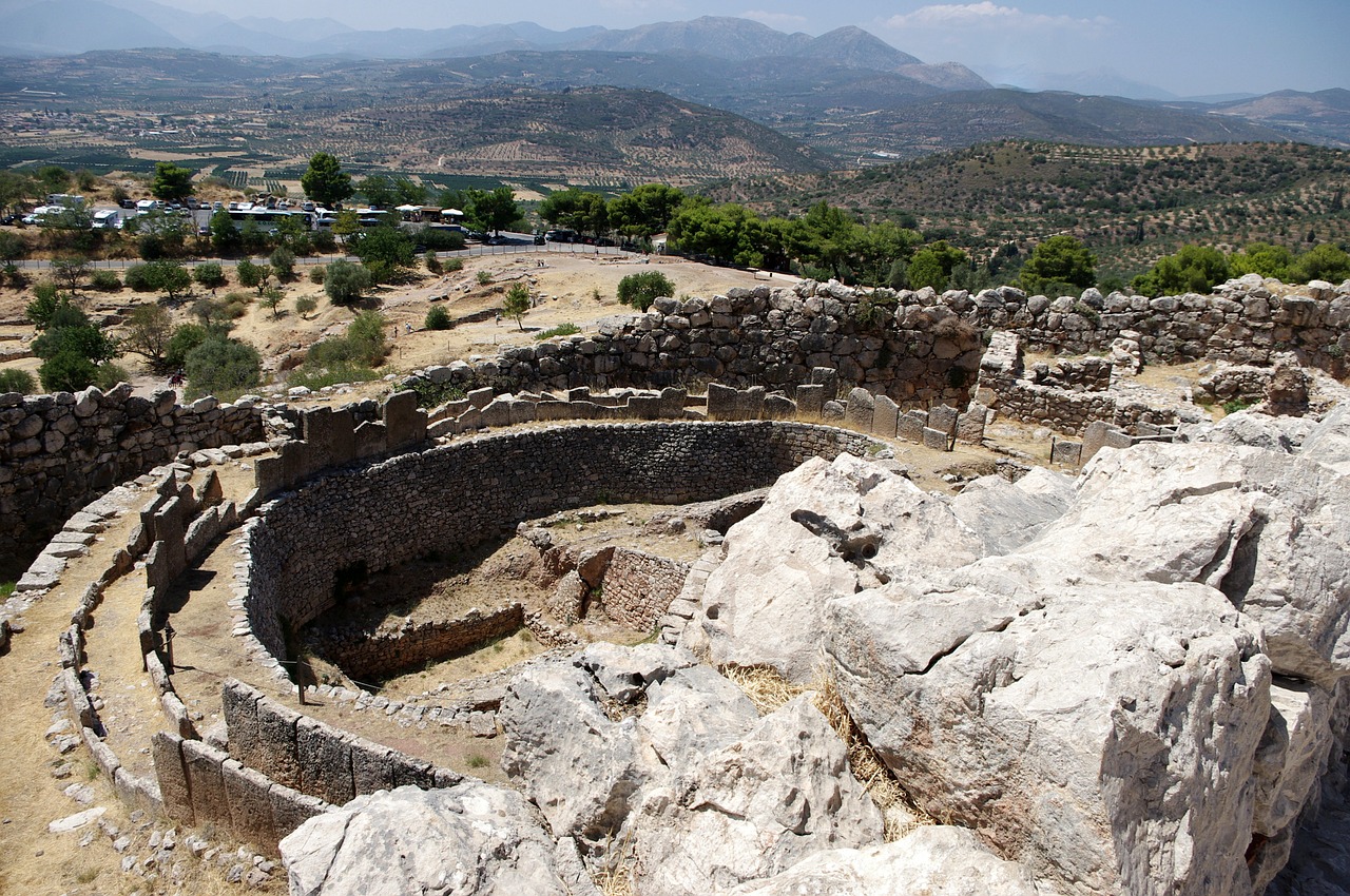 mykonos excavations greece free photo