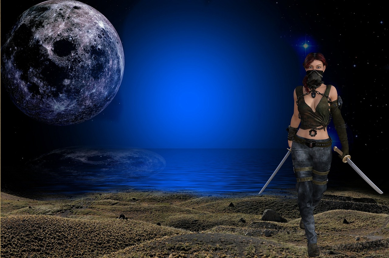 mystical warrior fantasy free photo