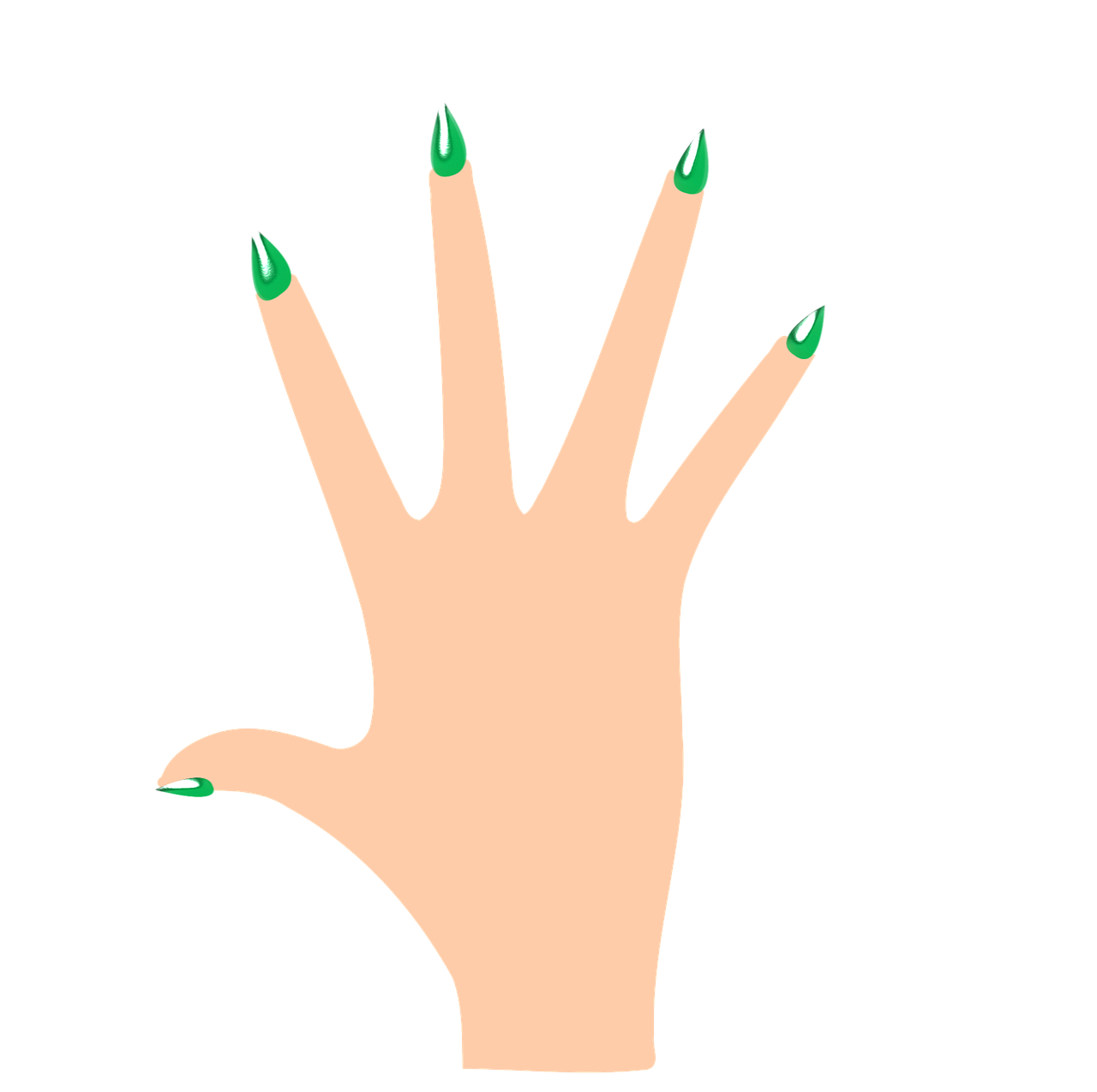nail polish manicure the hand free photo