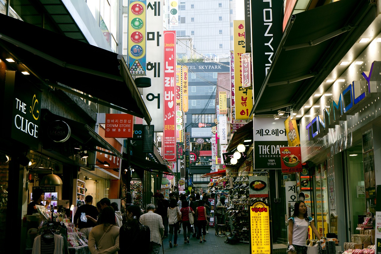 namdaemun market myeongdong free photo