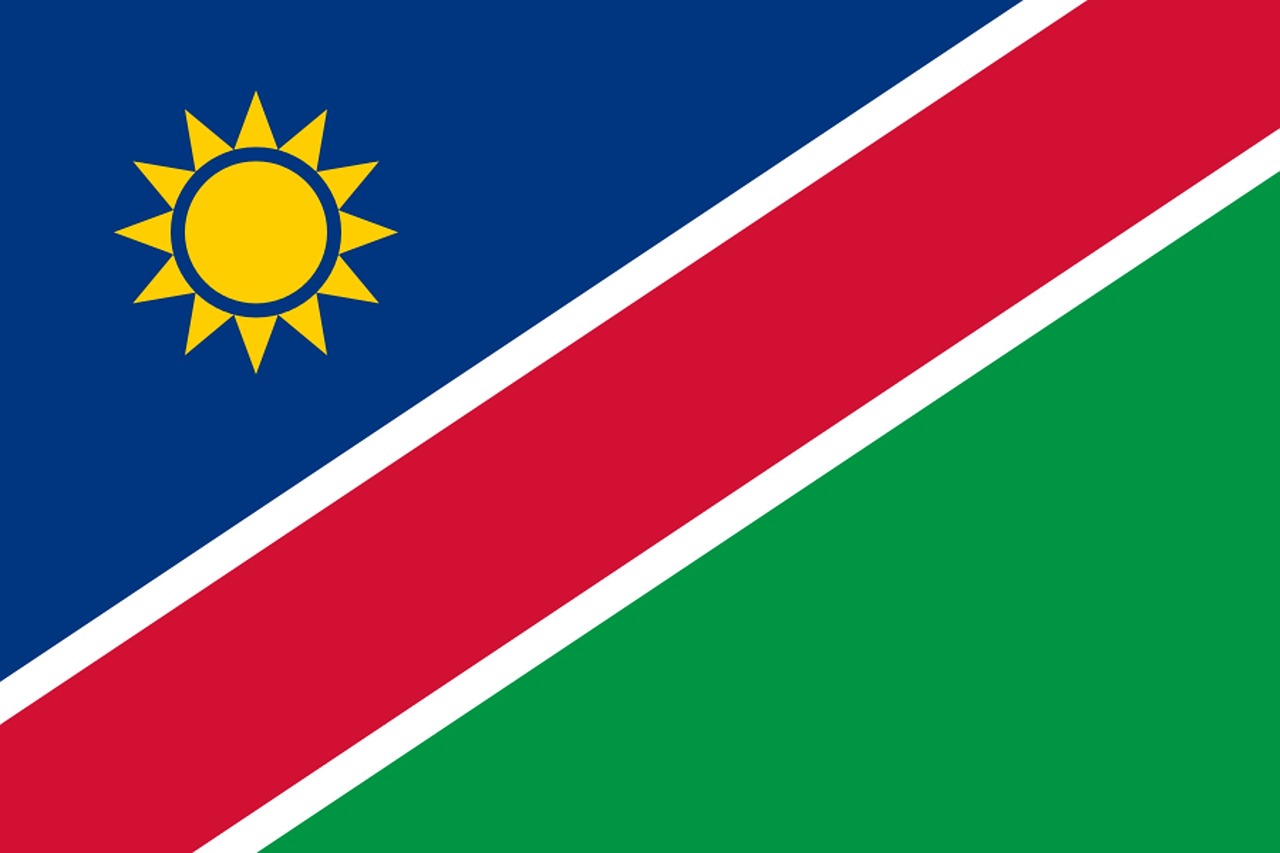 namibia africa flag free photo