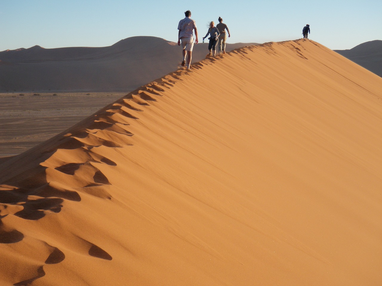 namibia namib desert sand dunes free photo