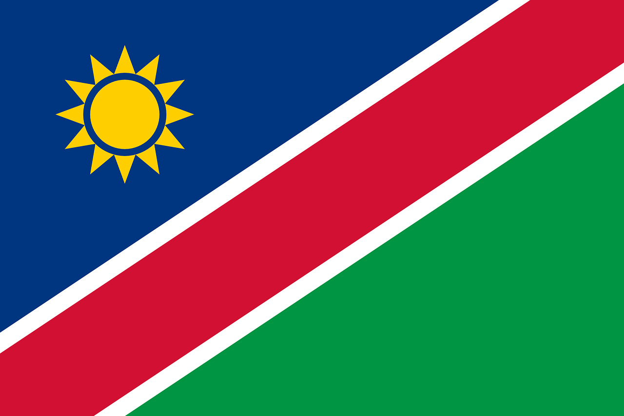 namibia flag national flag free photo