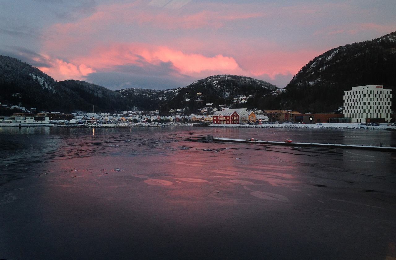 namsos pink winter free photo