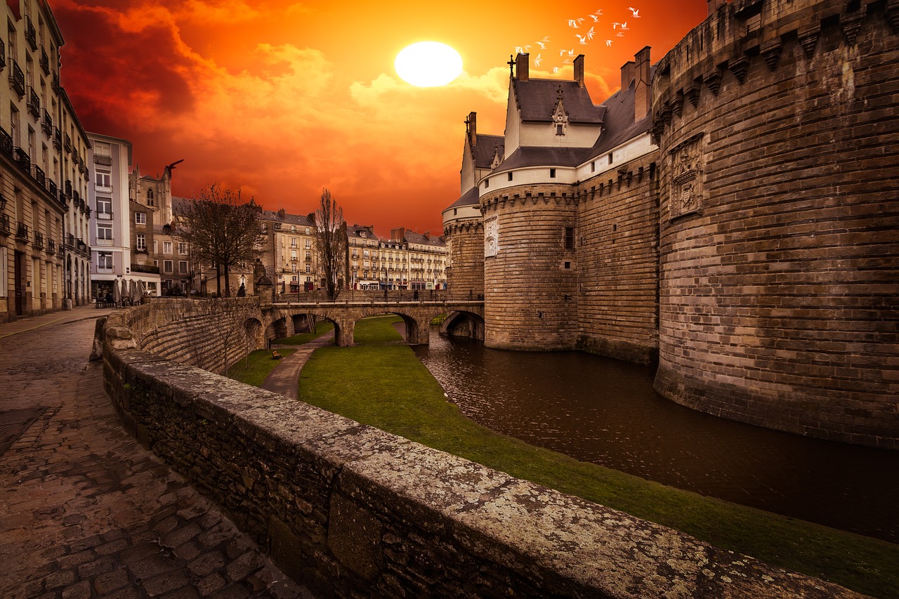 nantes tourism castle free photo