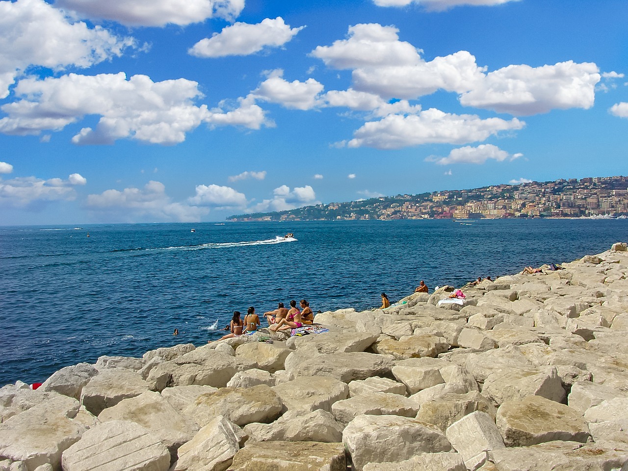 naples bay sea free photo