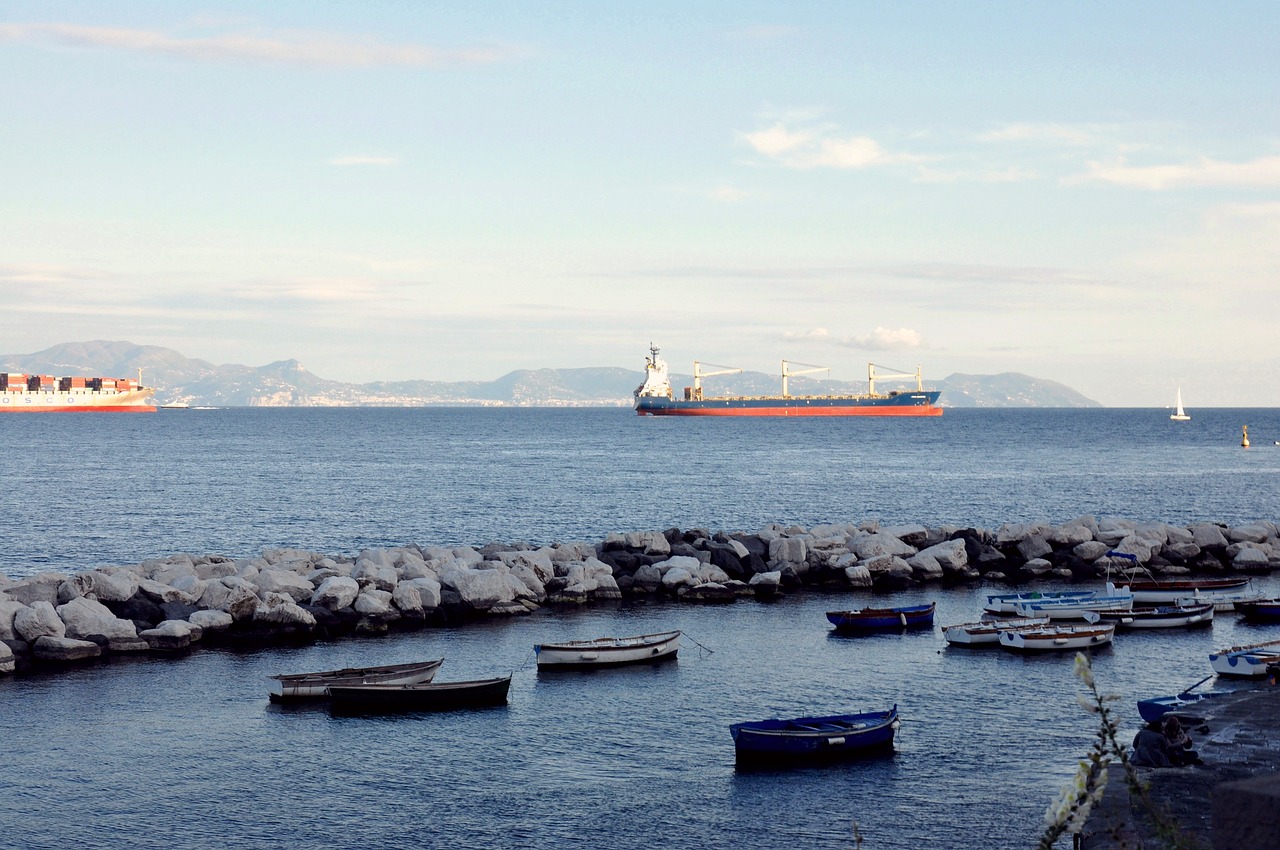 naples  italy  sea free photo