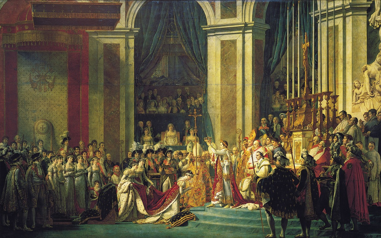 napoleon coronation king free photo